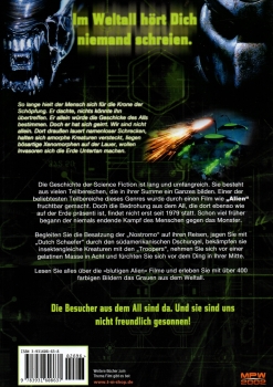 Die Enzyklopädie der blutigen Alien-Filme - Splatter Aliens - Gebundene & limitierte Ausgabe von MPW - Cover X-Tro - Neu & OVP